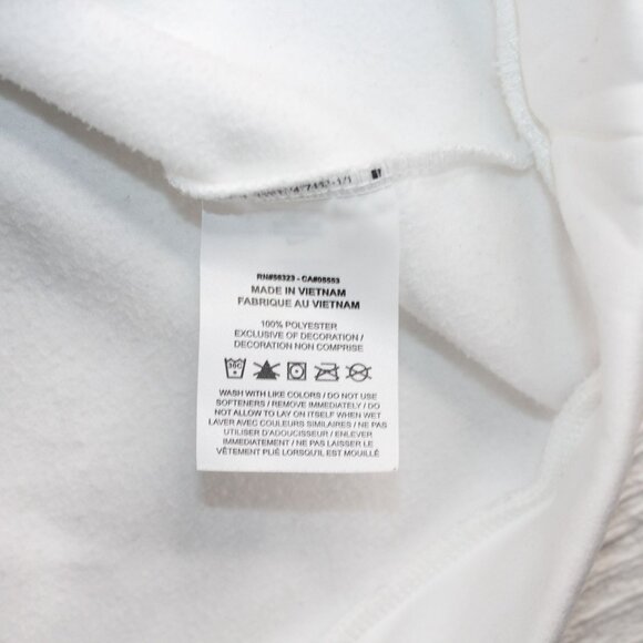 Nike Therma Fit 3XL All Over Print White Gray Hoodie Nike Spell Out Streetwear - Picture 13 of 16